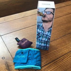 Corkcicle Chillsner and 2 Rumpl beer blankets